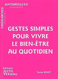 GESTES SIMPLES POUR VIVRE LE BIEN-ETRE