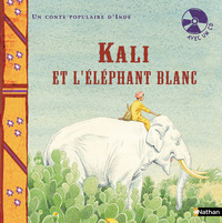 KALI ET ELEPHANT BLANC LIV+CD