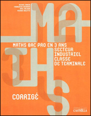 Maths Tle Bac Pro Industriel - Livre du professeur