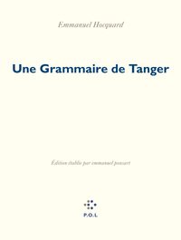 Une Grammaire de Tanger