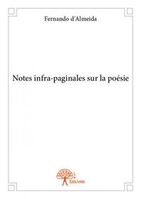 Notes infra paginales sur la poésie