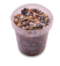 Mosaïques naturelles vrac 08 kg 900 pierres  MELANGE