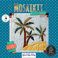 Kit Mosaîque complet 100 naturelles  Oasis  GEANT 17X17 MOSAIKIT