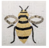 Kit Mosaîque complet 100 naturelles Abeil GEANT 17X17 MOSAIKIT