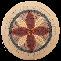 Kit Mosaîque complet 100 naturelles  Mandala 11   20 MOSAIC BOX