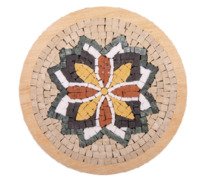 Kit Mosaîque complet 100 naturelles  Mandala 15   20 MOSAIC BOX