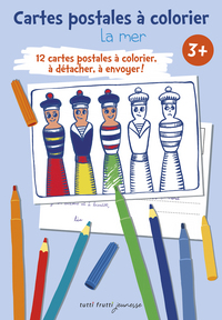 MER - CARTES A COLORIER