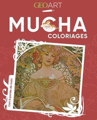 MUCHA COLORIAGES - L'ART A PORTEE DE MAIN