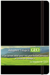 Carnet notes geo taille M