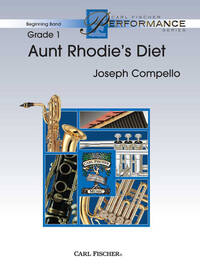 AUNT RHODIE'S DIET CONCERT BAND/HARMONIE/FANFARE-PARTITION+PARTIES SEPAREES