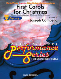 FIRST CAROLS FOR CHRISTMAS ORCHESTRE-PARTITION+PARTIES SEPAREES