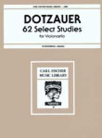 FRIEDRICH DOTZAUER : 62 SELECT STUDIES - 1 A 34 - VIOLONCELLE