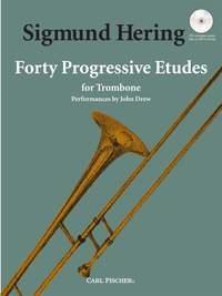 40 PROGRESSIVE ETUDES TROMBONE +CD