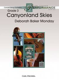 CANYONLAND SKIES ORCHESTRE-PARTITION+PARTIES SEPAREES
