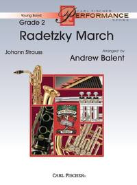 RADETZKY MARCH CONCERT BAND/HARMONIE/FANFARE-PARTITION+PARTIES SEPAREES