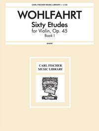 ETUDES(60) 1 OP.45 VIOLON