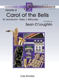 CAROL OF THE BELLS CONCERT BAND/HARMONIE/FANFARE-PARTITION+PARTIES SEPAREES
