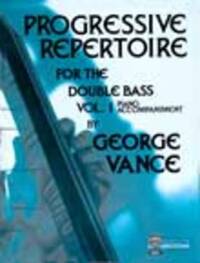 PROGRESSIVE REPERTOIRE FOR DOUBLE BASS - VOL. 1 -LIVRE +PARTITION