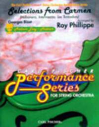 SELECTIONS FROM CARMEN ORCHESTRE-PARTITION+PARTIES SEPAREES