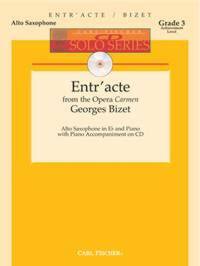 ENTR'ACTE FROM THE OPERA CARMEN SAXOPHONE-LIVRE +PARTITION