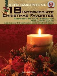 18 INTERMEDIATE CHRISTMAS FAVORITES - ALTO SAX SAXOPHONE +CD