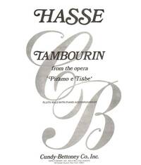 TAMBOURIN FLUTE TRAVERSIERE-LIVRE +PARTITION