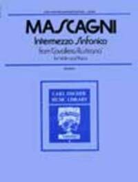 INTERMEZZO SINFONICO FROM 'CALVALLERIA RUSTICANA' VIOLON-LIVRE +PARTITION