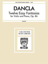 EASY FANTASIES(12) OP.86 VIOLON