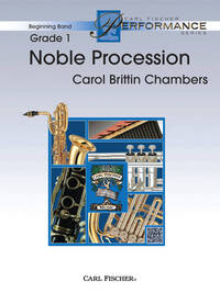 NOBLE PROCESSION CONCERT BAND/HARMONIE/FANFARE-PARTITION+PARTIES SEPAREES
