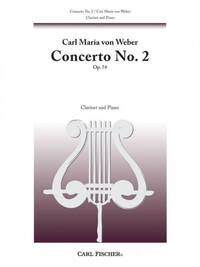 SECOND CONCERTO, OP. 74 CLARINETTE-LIVRE +PARTITION