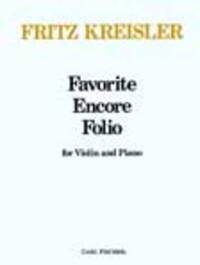 FAVORITE ENCORE FOLIO VIOLON-LIVRE +PARTITION