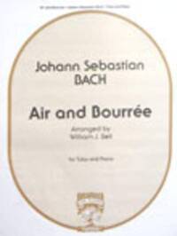 AIR AND BOURREE TUBA-LIVRE +PARTITION