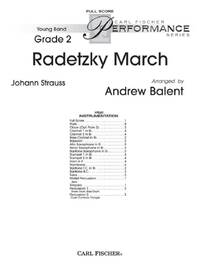 RADETZKY MARCH CONCERT BAND/HARMONIE/FANFARE