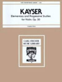 ELEMENTARY AND PROGRESSIVE STUDIES VIOLON