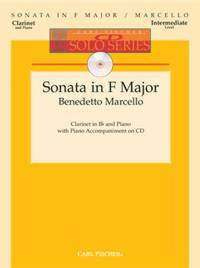 SONATA IN F MAJOR CLARINETTE +CD