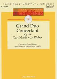 GRAND DUO CONCERTANT, OP. 48 CLARINETTE +CD