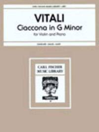 CIACCONA IN G MINOR -LIVRE +PARTITION