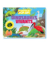 NATURE POP-UP - DINOSAURES VIVANTS