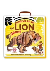 CONSTRUIS EN 3D  UN LION GÉANT