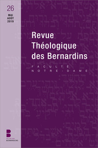 Revue Théologique des Bernardins n°26