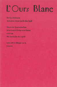 58 LETTRES A ULRIKE VON KLEIST