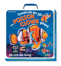 CONSTRUIS EN 3D - TON POISSON-CLOWN GÉANT