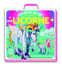 Construis en 3D - Une licorne géante