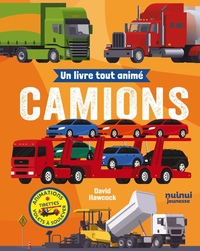 Un livre tout animé - Camions