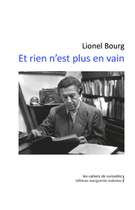 Et rien n’est plus en vain