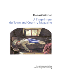 A L'IMPRIMEUR DU TOWN AND COUNTRY MAGAZINE - ECRITS SATIRIQUES