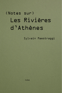 NOTES SUR LES RIVIERES D'ATHENES