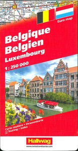 BELGIQUE LUXEMBOURG  1/250 000