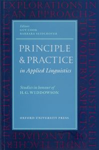 OXFORD APPLIED LINGUISTICS: PRINCIPLE AND PRACTICE IN APPLIED LINGUISTICS