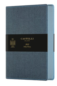 Agenda 2022 journalier grand format Harris slate blue